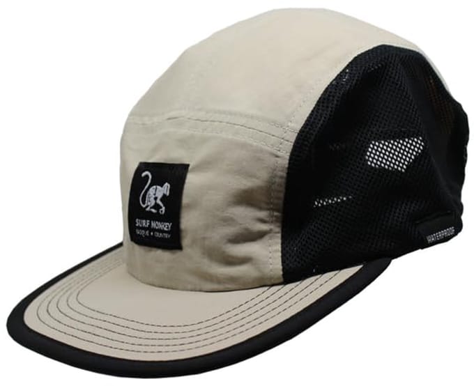 5-panel sportpet - Hardlooppet - Gerecycled - Waterdicht - Fluorvrije DWR-coating - Volwassenen (beige)