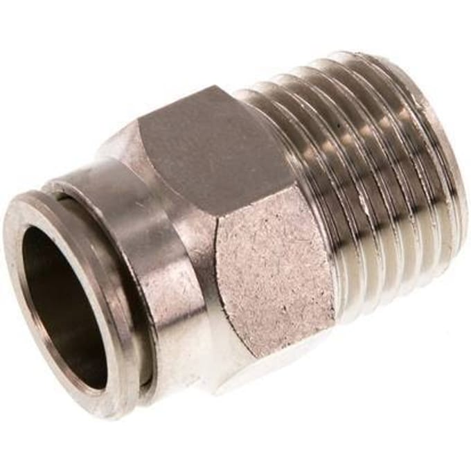 14mm x R1/2'' Messing Insteekfitting Buitendraad NBR
