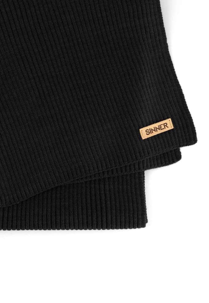 SINNER-MONSERRATE SJAAL-Zwart-Unisex