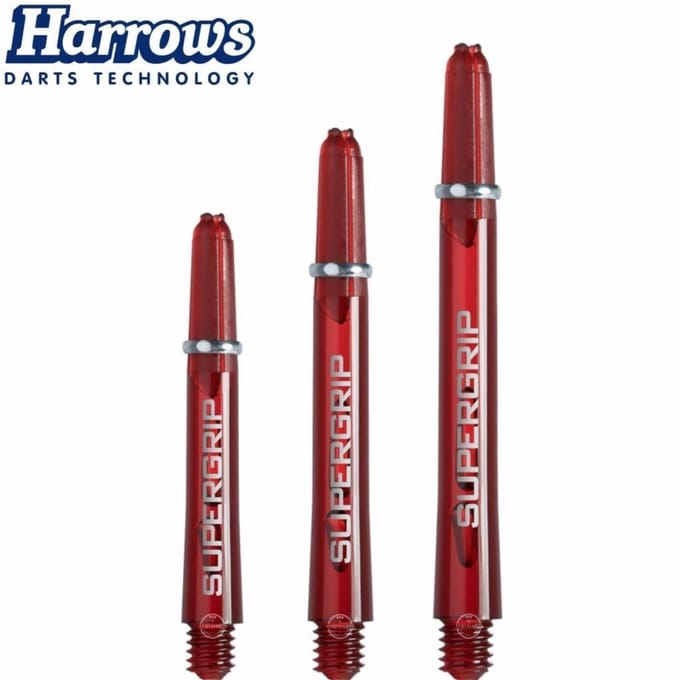Harrows Supergrip Red - Dart Shafts