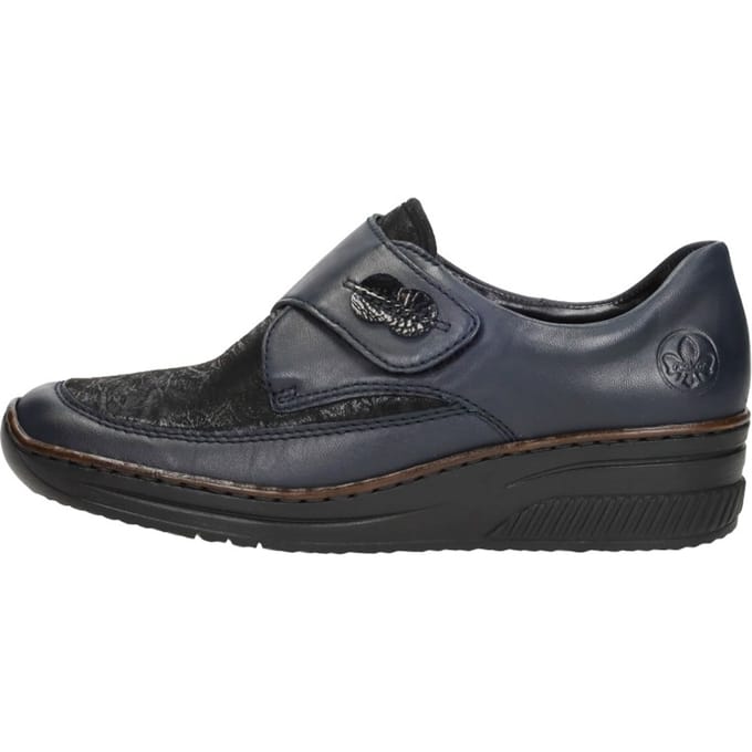 Rieker Instappers - Dames - Blauw - Maat:42