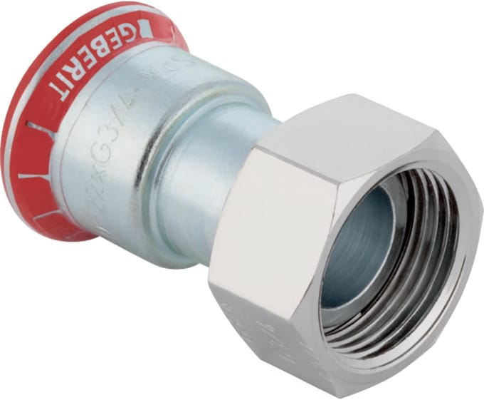 Mapress Overgangsfitting met 2 aansl.