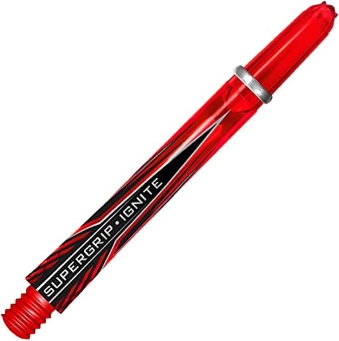 Dart Schachten - Dart Accessoires - Precisie Werpen - Verstevigd Ontwerp - Medium Lengte - Rood
