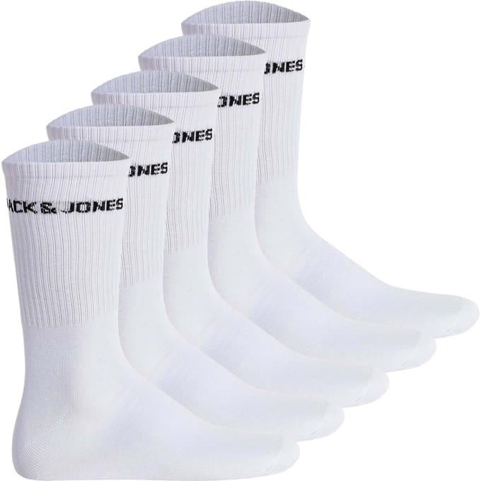 JACK & JONES- JACBASIC LOGO TENNIS SOCK 5 PACK NOOS - Heren - Socks