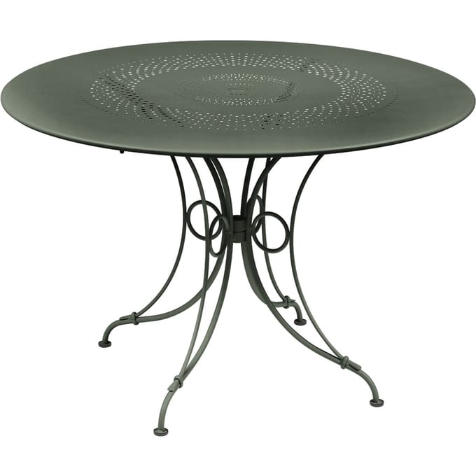 Fermob 1900 tafel - 48 rozemarijn mat - Ø 117