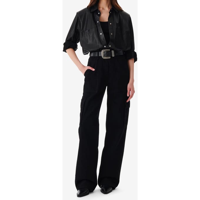 IRO Paris Alegre Shirt Black Größe: 36 | Business hemden Outlet | Damen | Schwarz