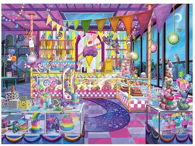 Ravensburger puzzel Stardust Scoops - Legpuzzel - 150 XXL stukjes