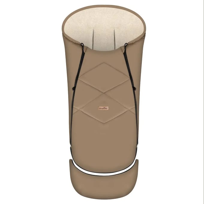 Zaffiro EverGrow Aspen Wollen Kinderwagenzak - Latte (0-36m)