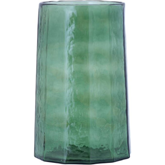 PTMD - Windlicht Pernella - Groen - 17.5x17.5x27.5cm