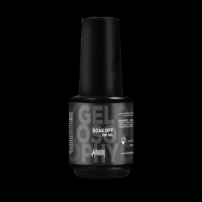 Astonishing Gelosophy Soak Off Top Gel - 15ml