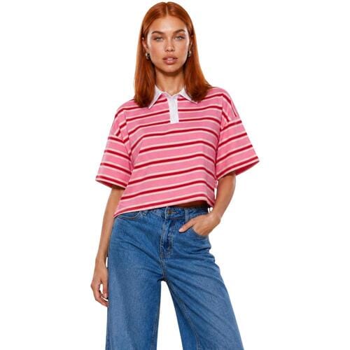 Polo Shirt Korte Mouw I Am Polo Cotone Righe 26521