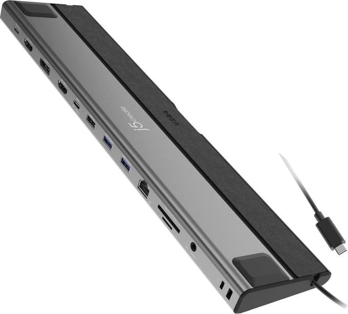 j5create USB4 Triple 4K Display Docking Station (With Ethernet)