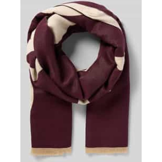Dubbelface sjaal in een mix van viscose dames COMMA