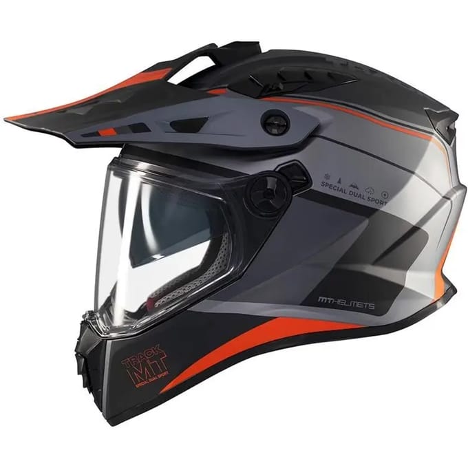 Motorhelm MT Helmets HS218SV Track SV Aries C4