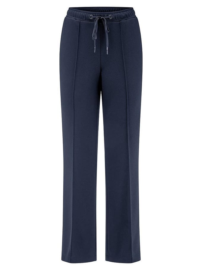Joggingbroek in loose fit-stijl Van Peter Hahn blauw