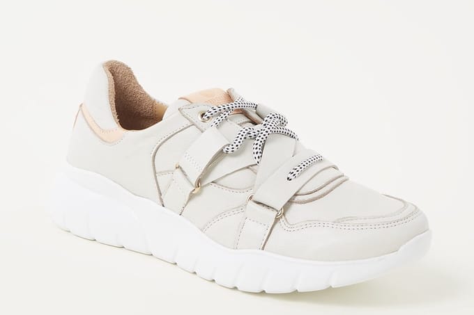 Fred de la Bretoniere Sneaker van leer