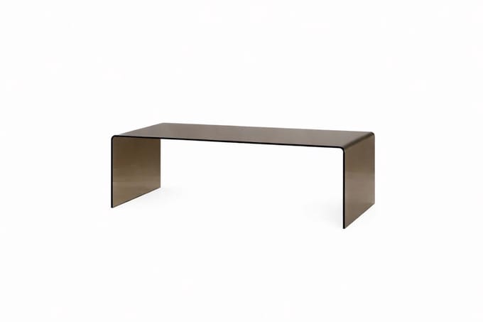 Svea - Colin salontafel glas 120x60x41 cm - bruin