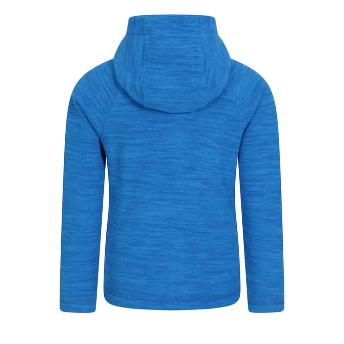 Mountain Warehouse Snowdonia II Full Zip Hoodie Kinderen/Kinderen (Blauw)