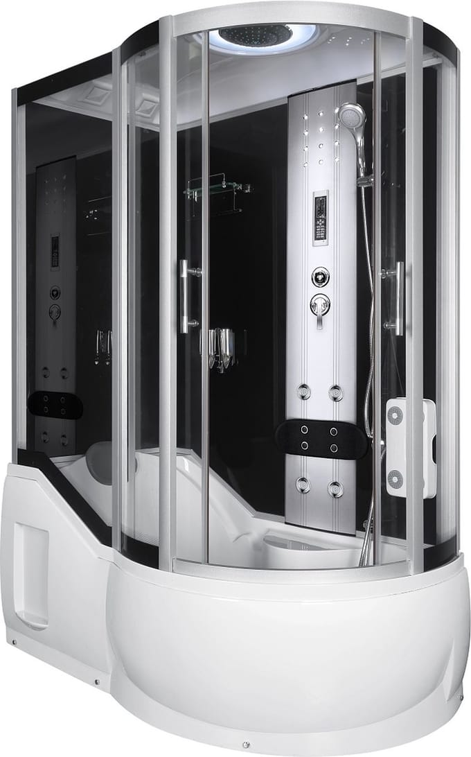 Sanifun douche-badcombinatie Devona 1510 x 850