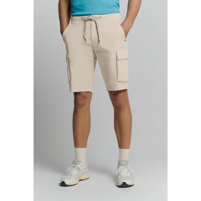 No Excess Short Stretch Cargo Garment Dyed Light Desert Größe: S | Kurze Sporthosen Outlet | Herren