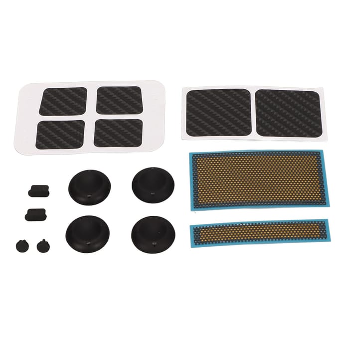 Game Console Beschermingskit Stickers Stofscherm Stofstop Joystick Dop Game Console Skin black
