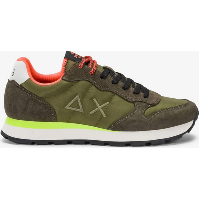 Sun68 Sneaker Tom Fluo Militare - Maat 41 - Heren - Sneakers