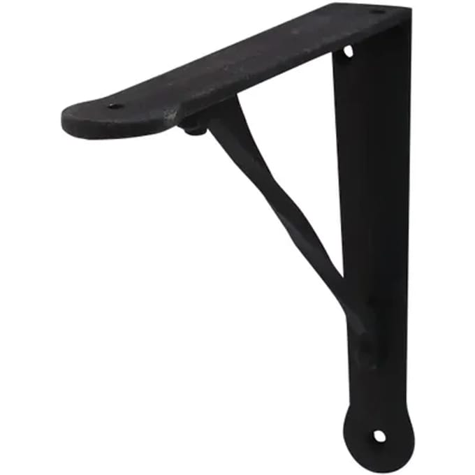 Duraline Plankdrager Twist Zwart 19x19cm