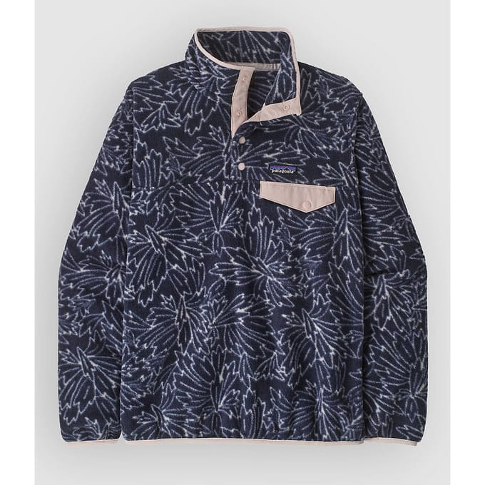 Patagonia LW Synch Snap-T Half-Zip Fleece Trui blauw