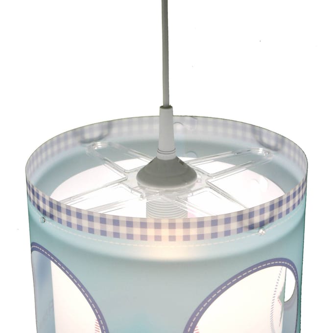 Niermann Lief for Boys Ster Hanglamp Spaarlamp, LED E27 60 W Blauw