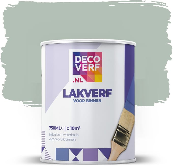 Decoverf lakverf saliegroen, 750ml