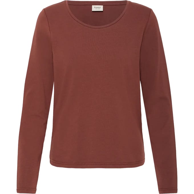 Dames-T-shirt met lange mouwen fransa FRClea