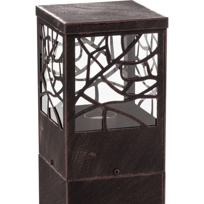 Brilliant 46394/55 Whitney Staande buitenlamp Gloeilamp E27 60 W Roest-bruin