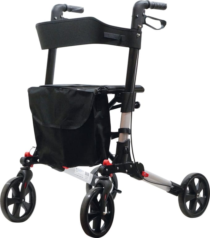 Aidapt Rollator opvouwbaar - Aluminum 8.8kg - Grijs