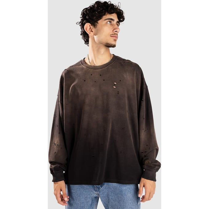 Ninth Hall Fundamental Aged Washed Longsleeve zwart