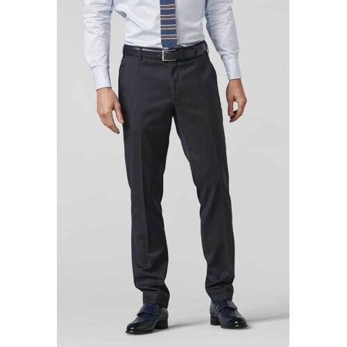 Broek Bonn Meyer Exclusive Super 110 Natural Stretch Navy / male