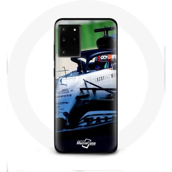 Case voor Samsung galaxy S11 plus Formule 1 Pierre Gasly F1 Driver Wit