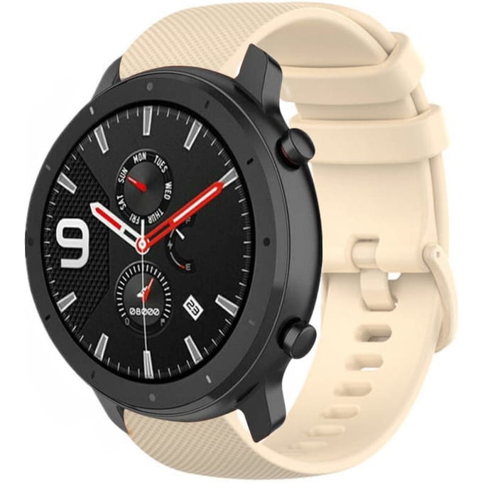 Xiaomi Amazfit GTR Luxe Siliconen bandje (beige)