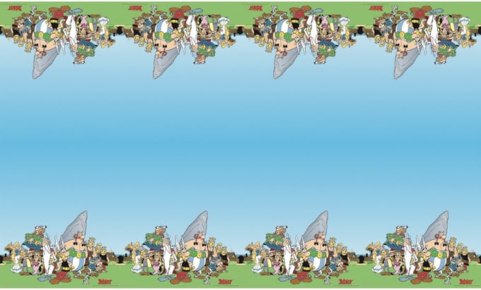 CHAKS - Papieren tafelkleed Asterix 136 x 228 cm