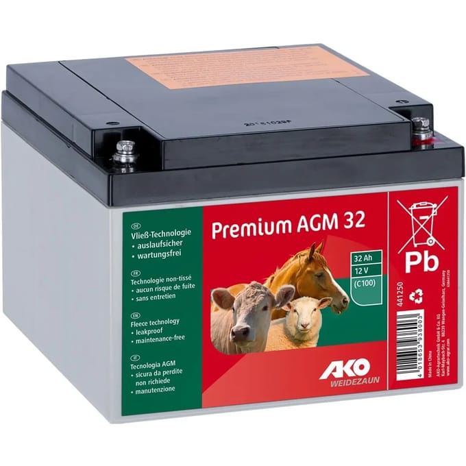 AKO Premium AGM vliesaccu 32 Ah