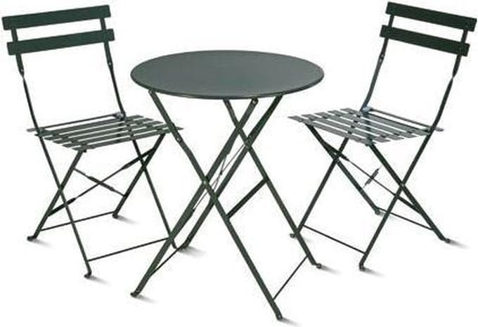 Central Park Bistroset 'Maddy' - Staal - Antraciet