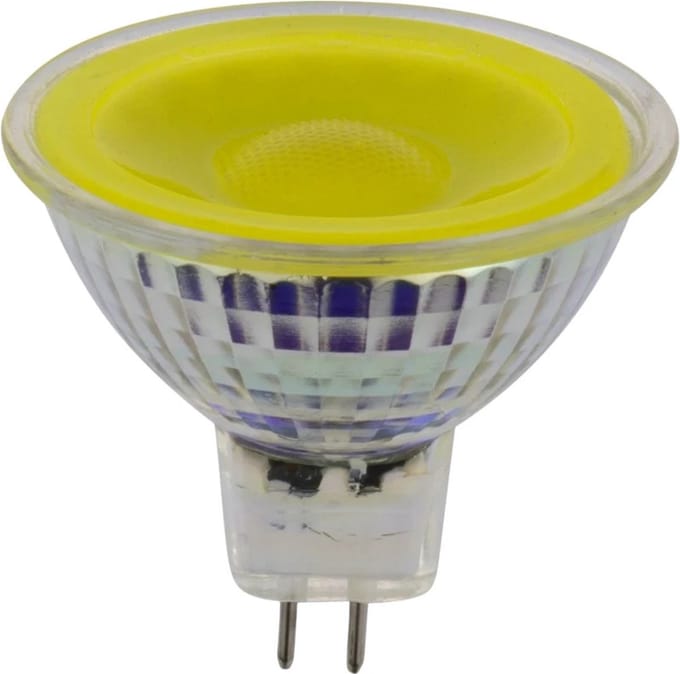 LED MR16 - 5W 12Volt / Geel