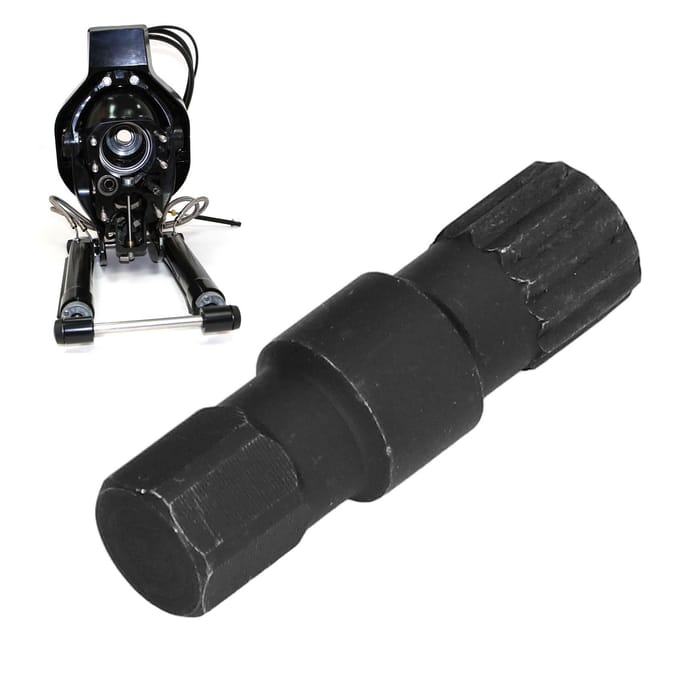 Gereedschap voor scharnierpennen 91?78310 Vervanging voor Mercruiser Alpha One Bravo One Two Three black