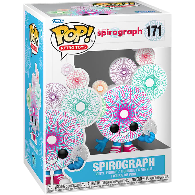 Spirograph POP! Games Vinyl Figures Spirograph w/Chase 9 cm Assortment (6)