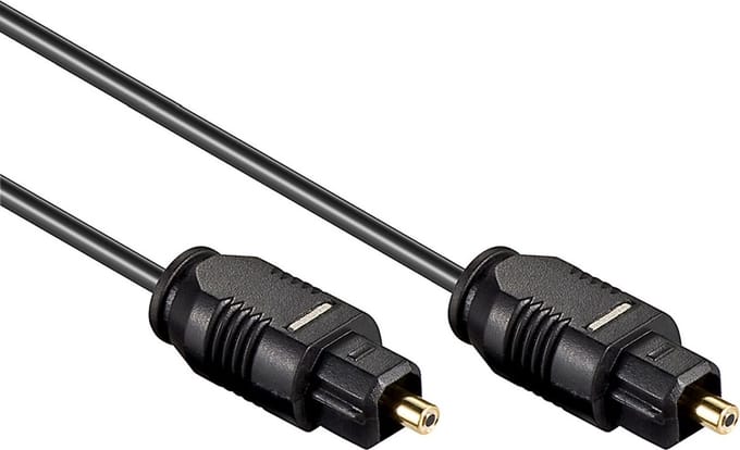 Goobay Toslink kabel (2,2mm), toslink-stekker > Toslink-stekker