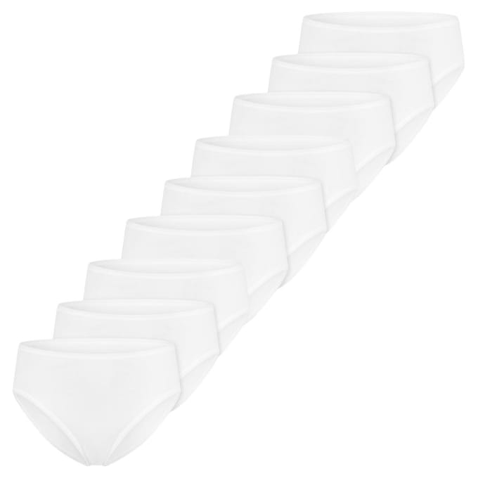 Schiesser Dames slip / onderbroek 9 pack Essentials Cotton