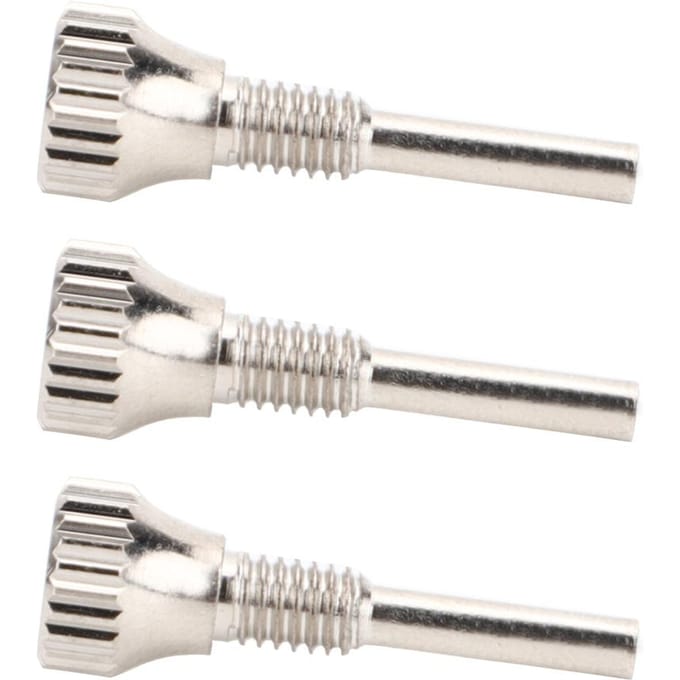 3PCS Sifflet d'accord Trompette Vis Vis Antidérapante Accessoires de Réparation pour Trompette white
