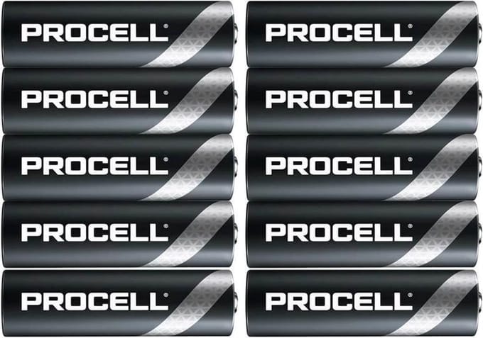 PROCELL AAA LR03  alkaline batterijen - 200 Stuks (20 Pakjes a 10St) -