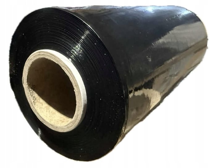 M-FOLIE - Stretchfolie - 1,7 KG - 25 CM - Zwart - Hoge Elasticiteit