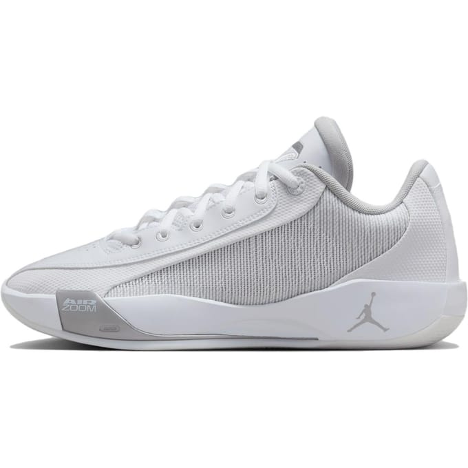 Air Jordan Luka .77 PF Back to School Heren Sneakers Wit Grijs-Mist HF0819-100 40.5 gray
