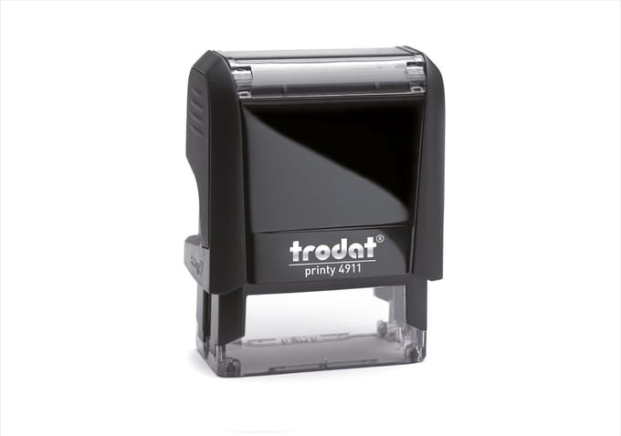 Tekststempel trodat printy 4911